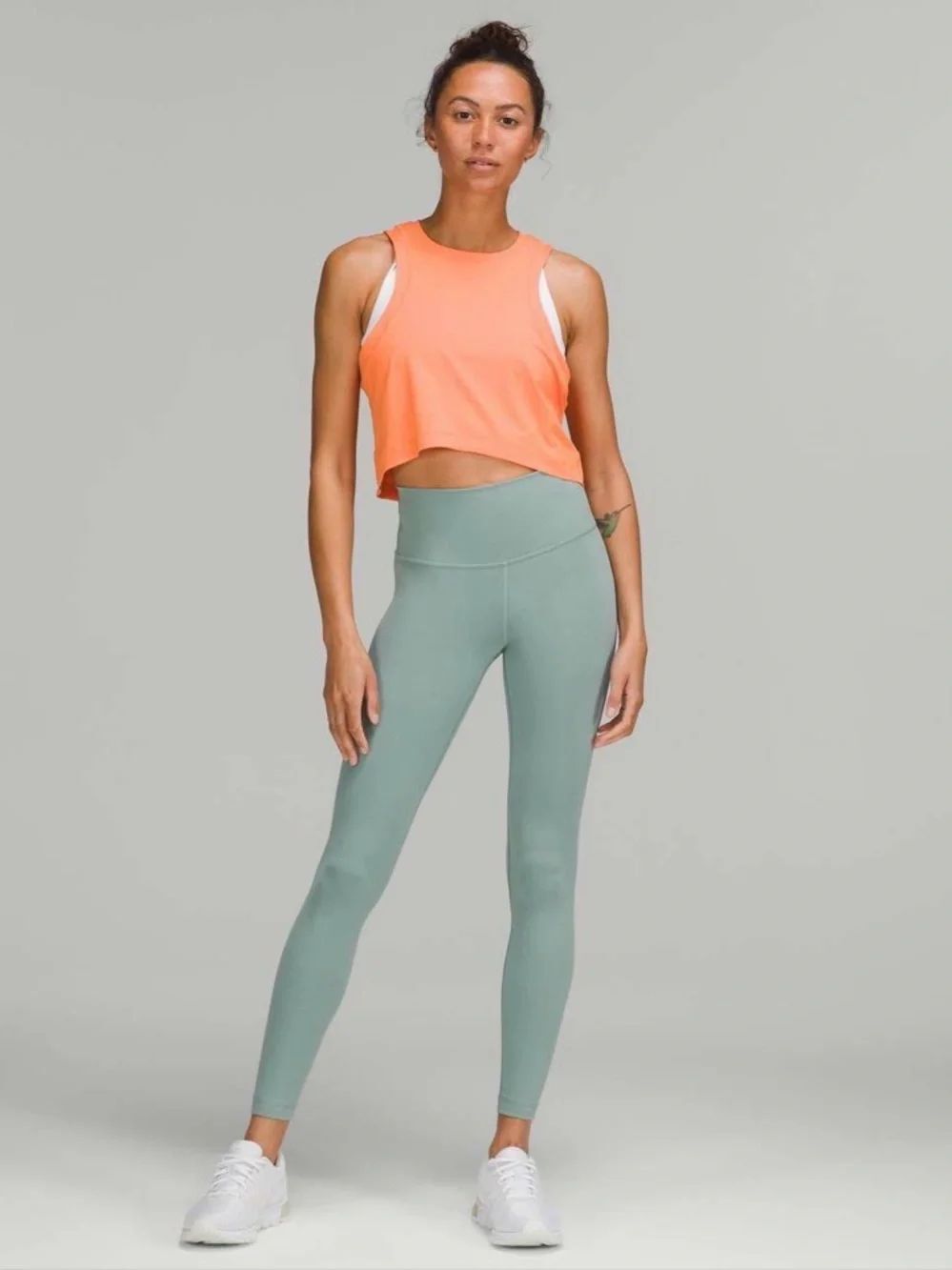 Lululemon Wunder Train High-Rise Tight 28" - Misty Glade